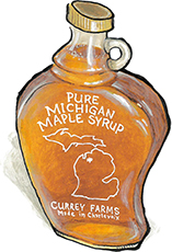 Currey Farms Amber Maple Syrup from Michigan