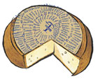 Antique Gruyère Cheese from Switzerland