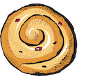 Small Turban Raisin Challah