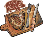 Red Wattle Porterhouse Pork Chops